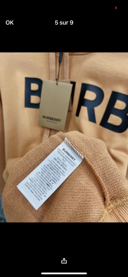 Sweat brb marron facture