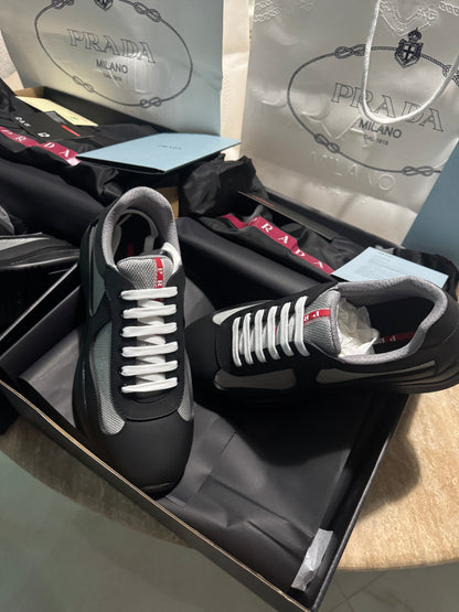 Sneakers Prd America ´ s Cup black Gomme & tissu bike 10/10