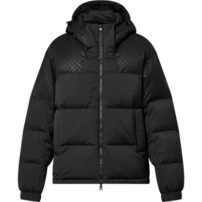 Blouson à détails Monogram en duvet ecodown lv