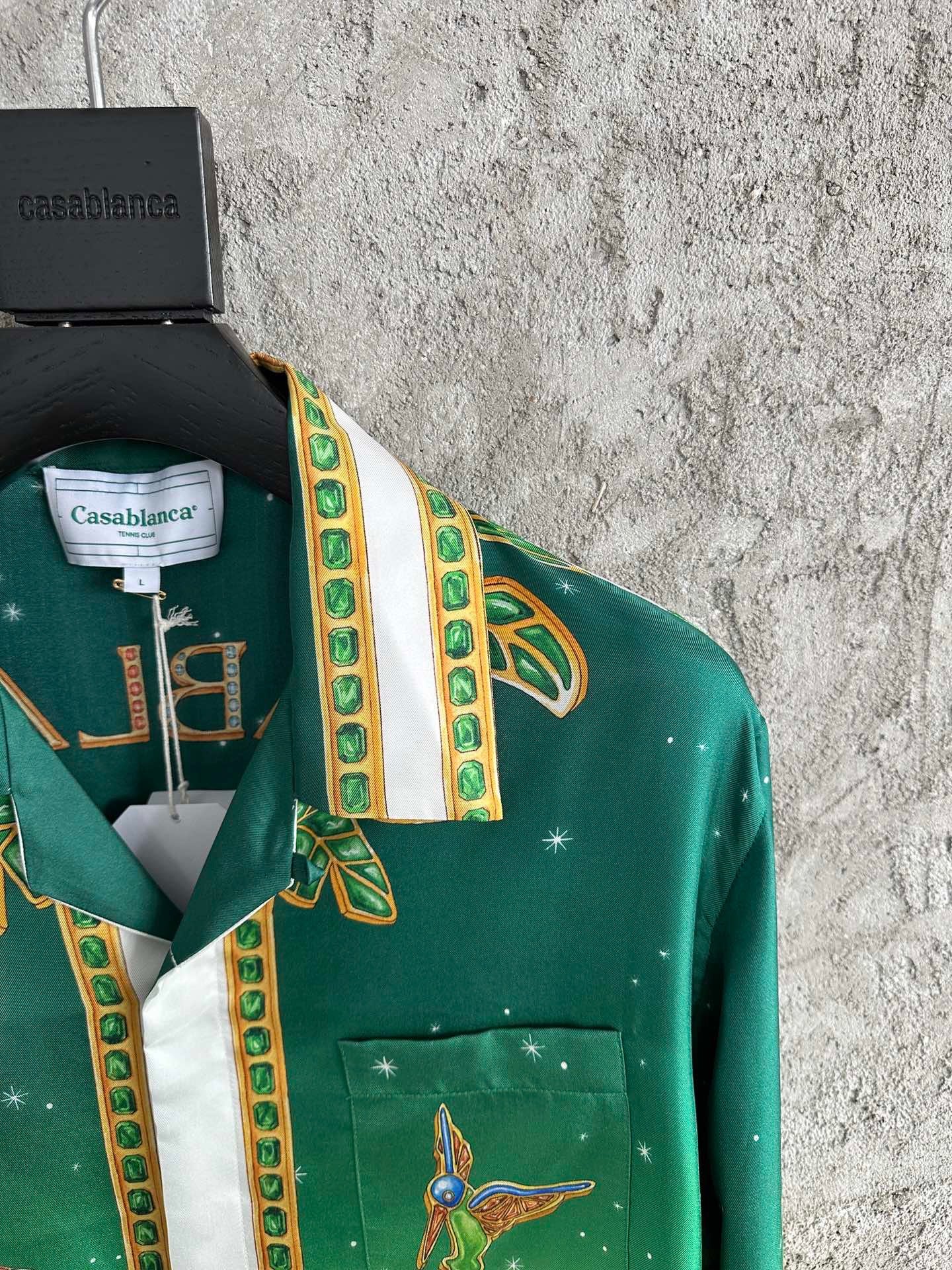 Chemise casa verde