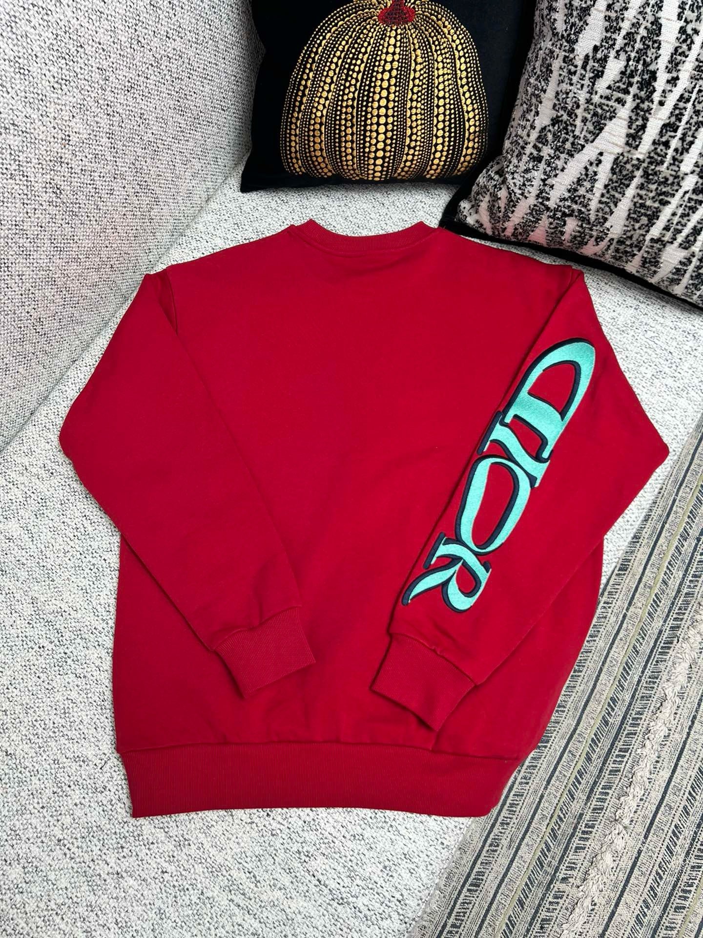 Sweatshirt CD AND LEWIS HAMILTON molleton de coton rouge
