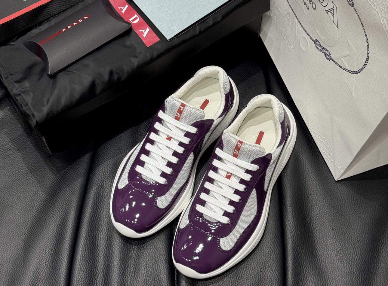 Sneakers Prd America ´ s Cup  tissu bike lisse purple 10/10 V3S