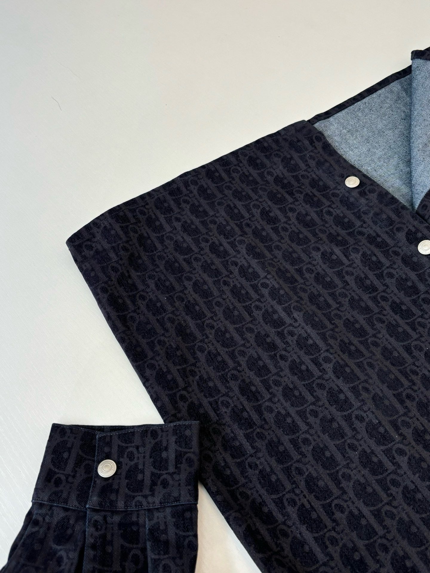 Surchemise  Denim CD Oblique noir