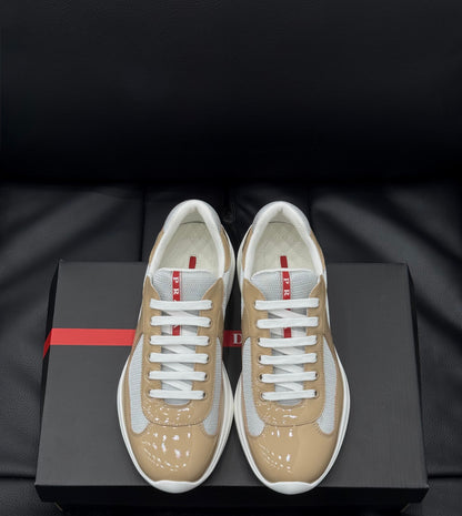 Sneakers Prd America ´ s Cup  Beige  tissu bike lisse 10/10 V3S