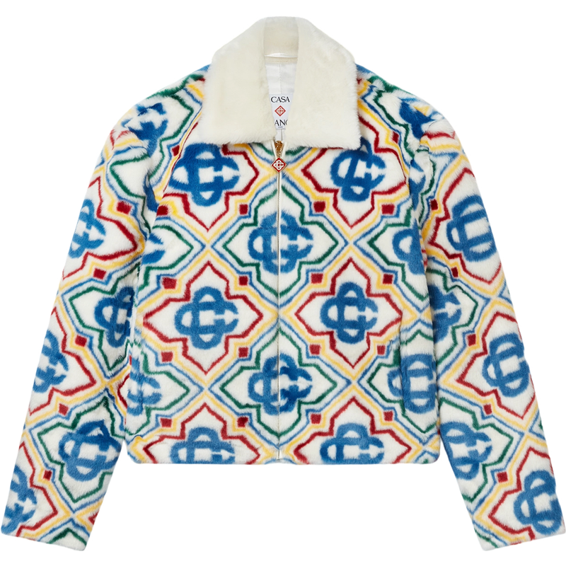 Casa veste en fourrure Jacquard