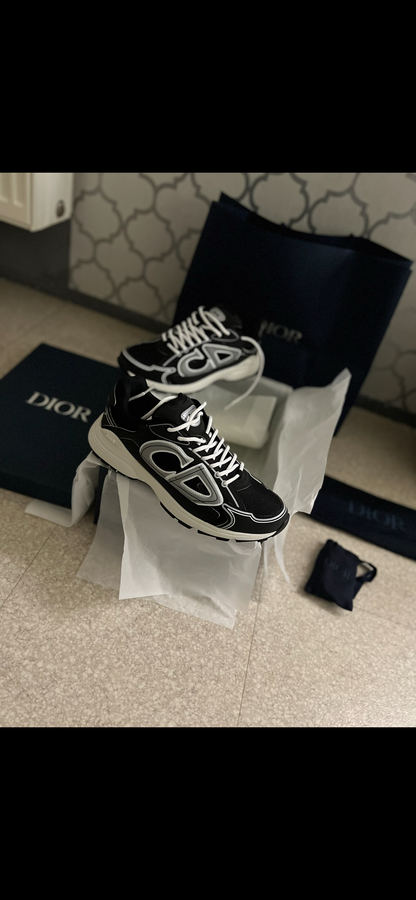SNEAKERS B30 V2 VERY SMOOTH VERSION BLACK GRAY REFLECTIVE REACTION CORRECT INVOICE COMPLETE PACKAGING