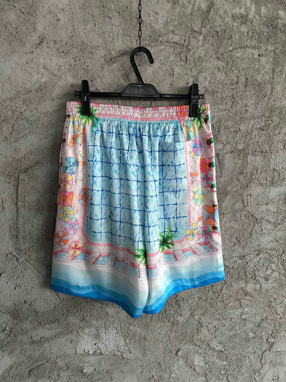 Casa ensemble chemise le plongeon soie