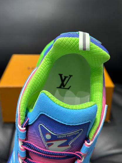 Sneakers Lv tatic blue pink facture