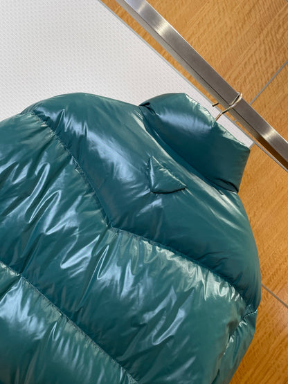 Doudoune PRD Triangle logo Green