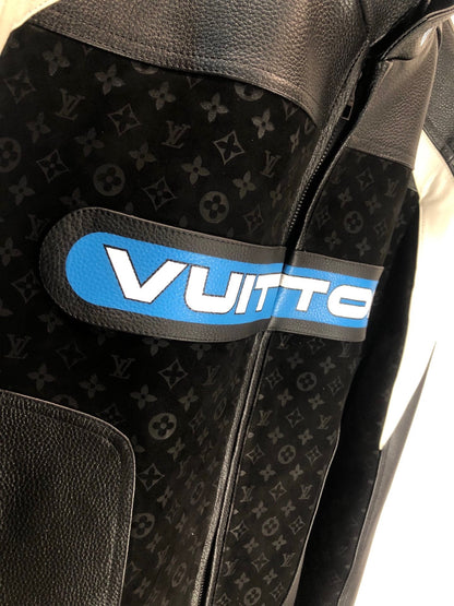 Veste Lv FULL CUIR LEATHER VRAI LEATHER BLACK