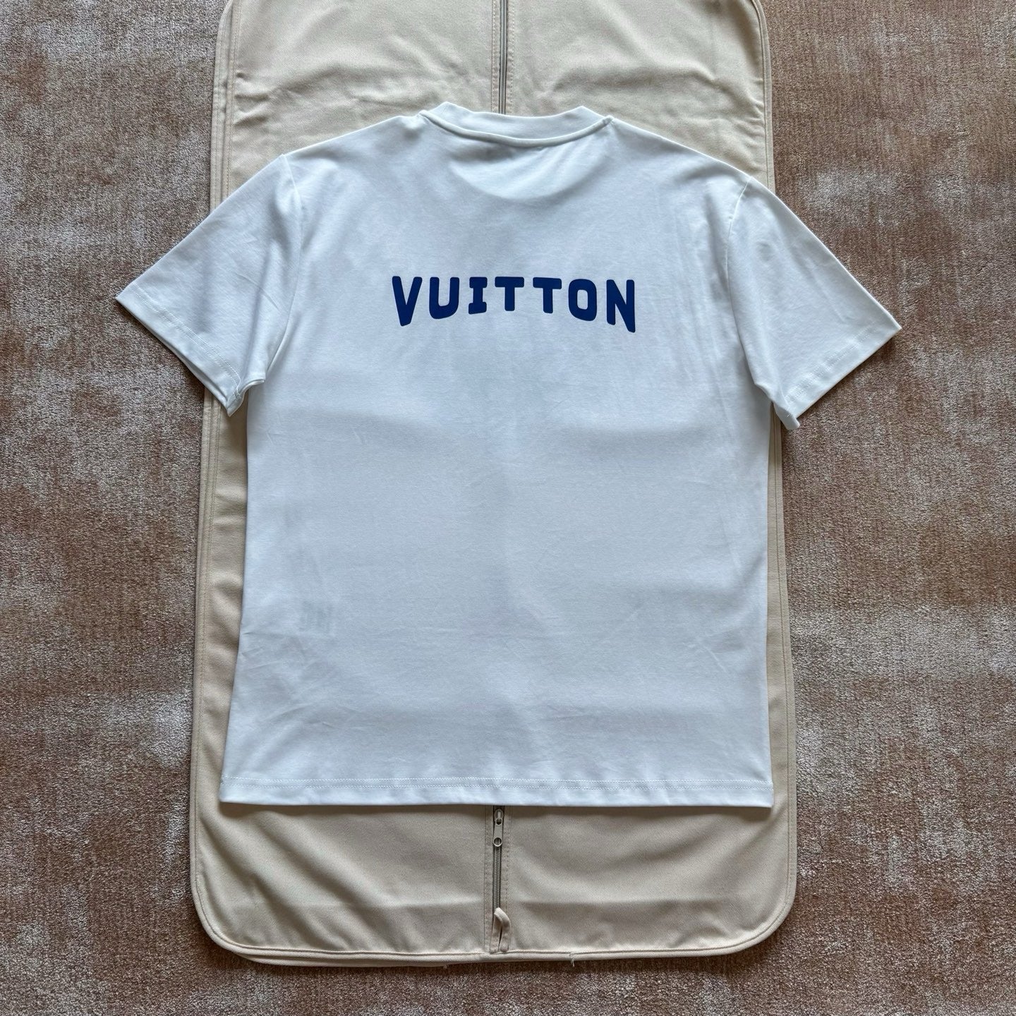 Tee-shirt à signature imprimée lv