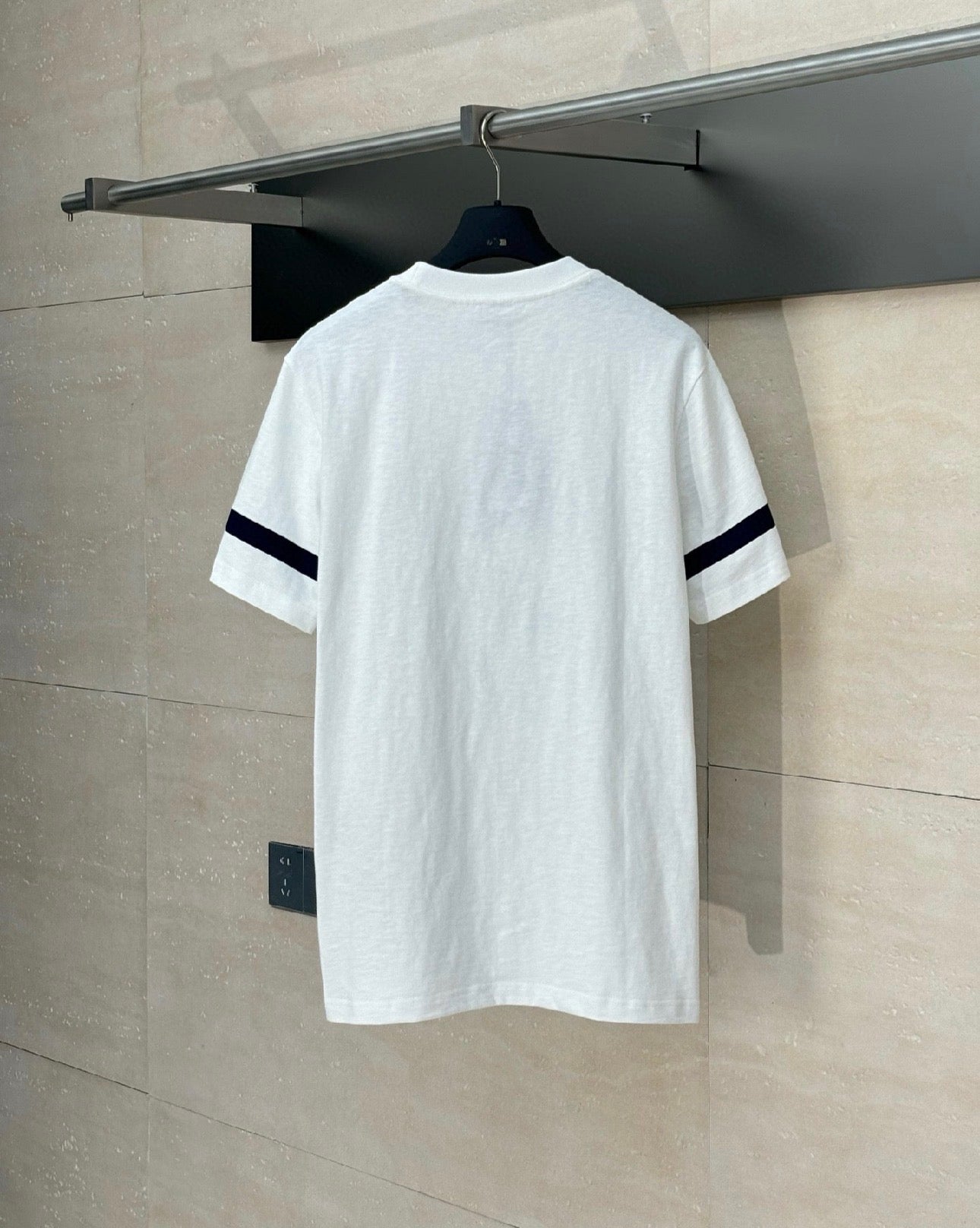 T shirt Cd bleu blanc 47