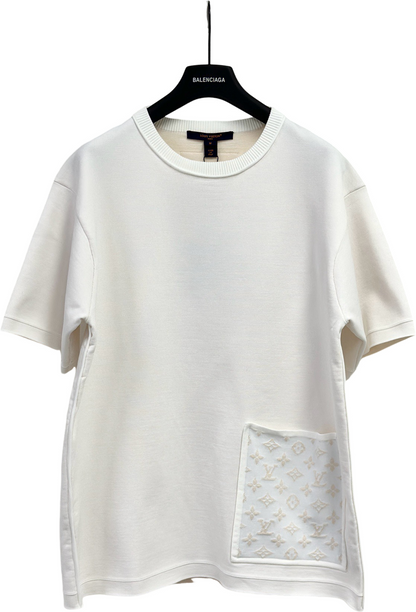 T shirt Lv oversized white