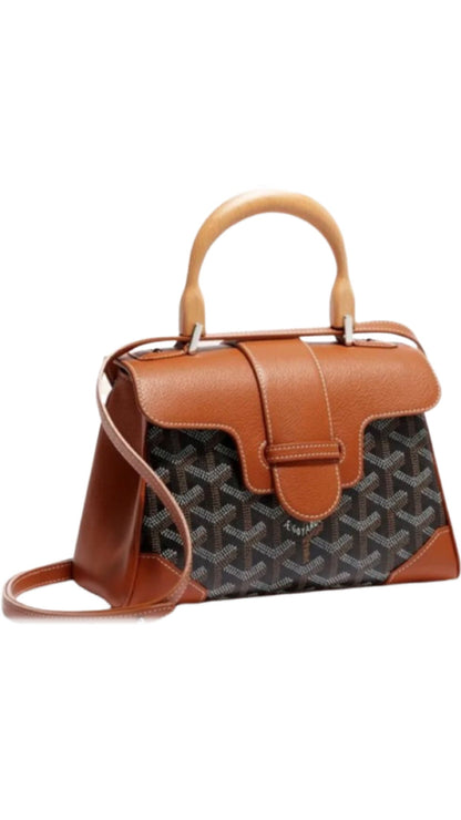 Sac Saigon mini brown facture