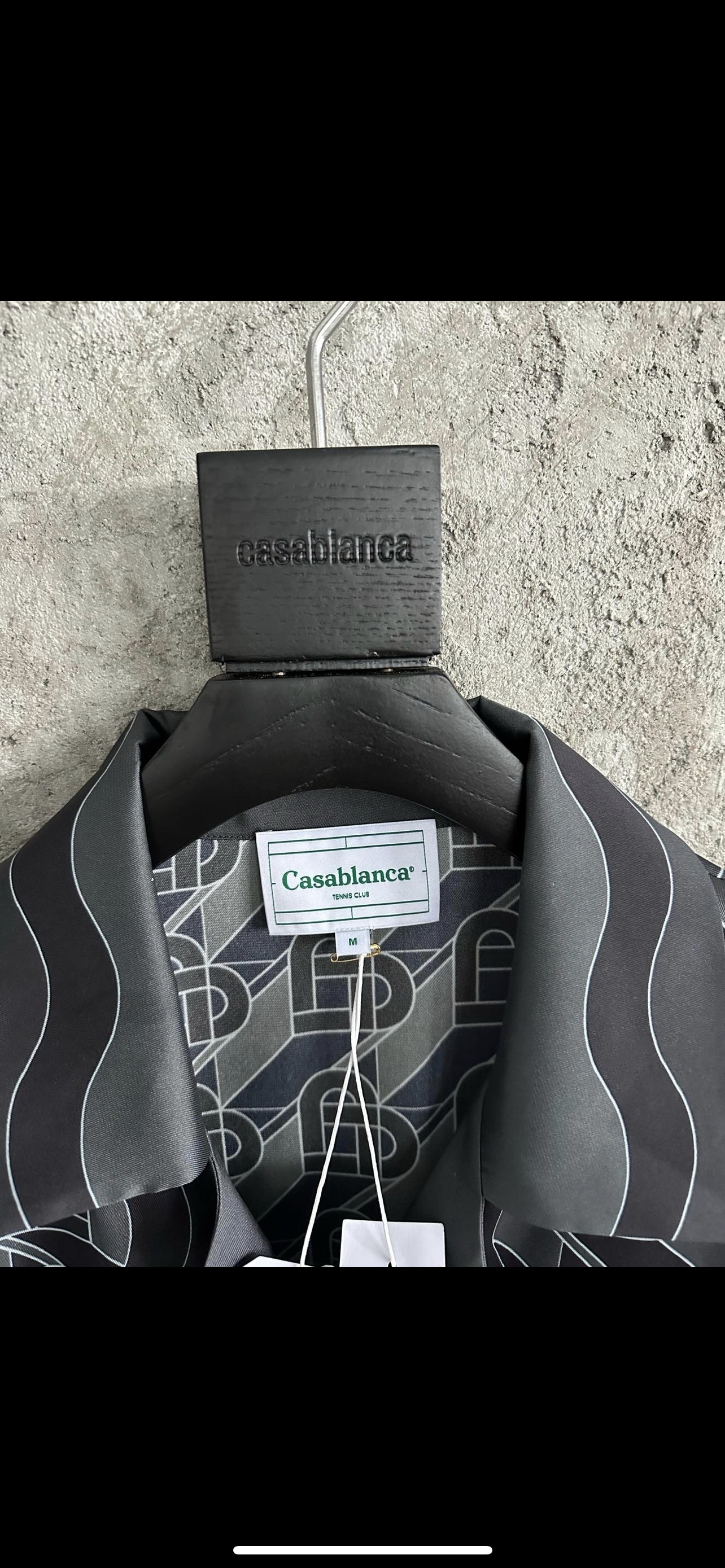 Casa B black silk shirt/pants