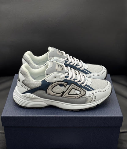 SNEAKERS B30 V3S 2025 💡 VERSION BIEN LISSE Sneaker B30 Countdown Maille technique blanc bleu tissu technique FACTURE PACKAGING COMPLET MODÈLE POUSSÉ