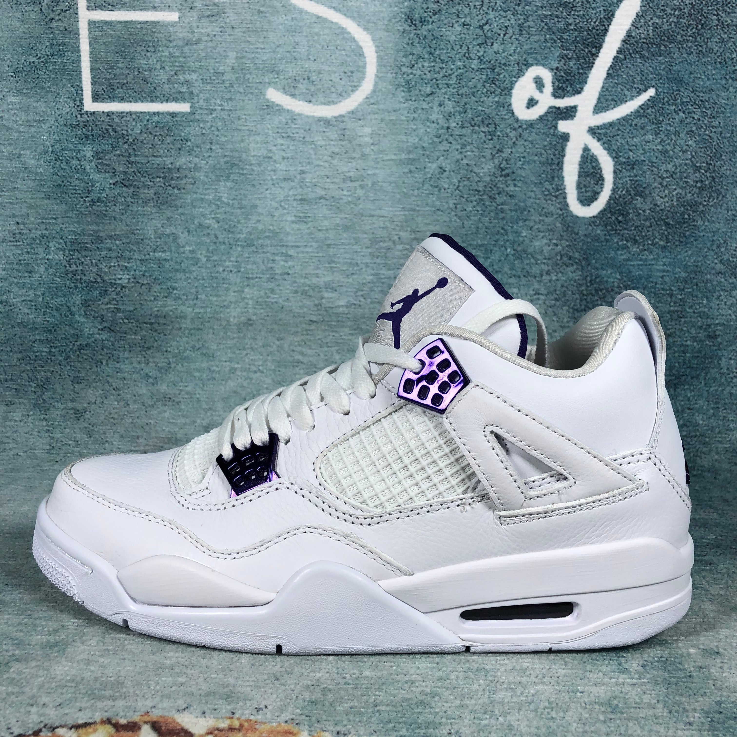 Aj4 Metalic Purple 1:1 FLIGHT CLUB AUTHENTICATION ✔️