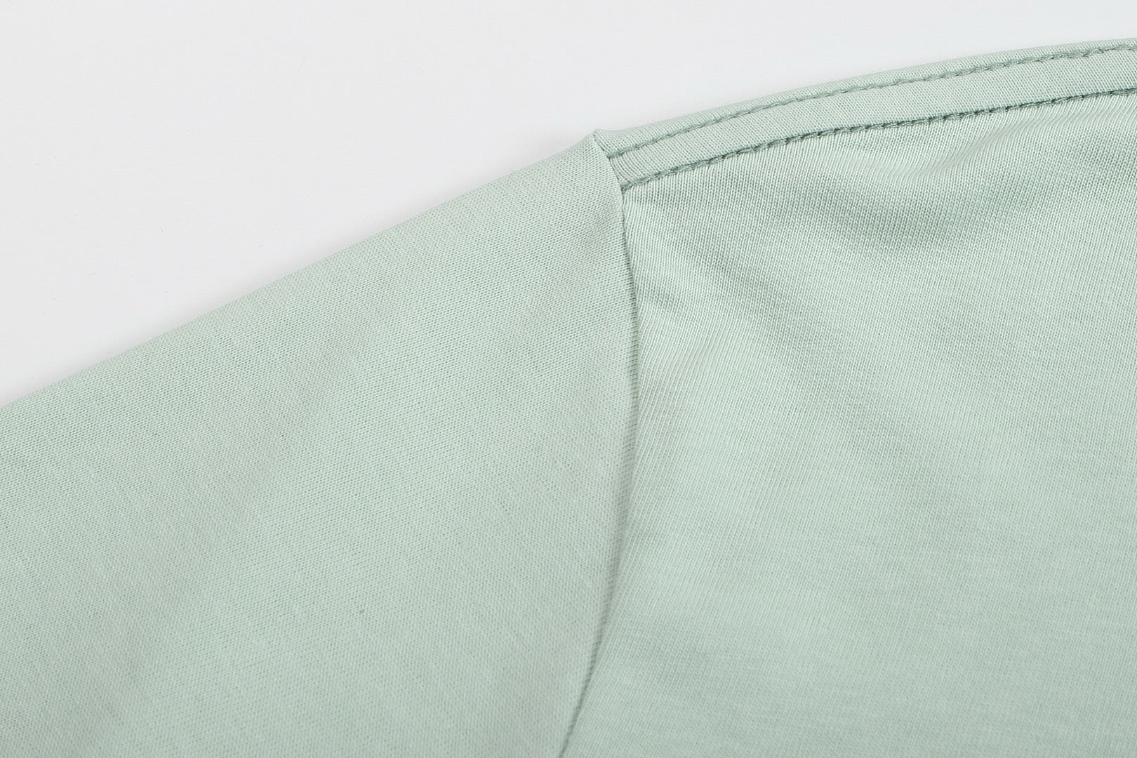 T-shirt vert à logo ami de cœur pastels
