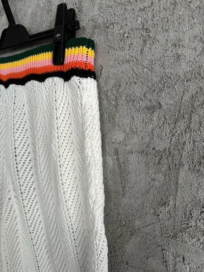 Casa striped mesh shorts