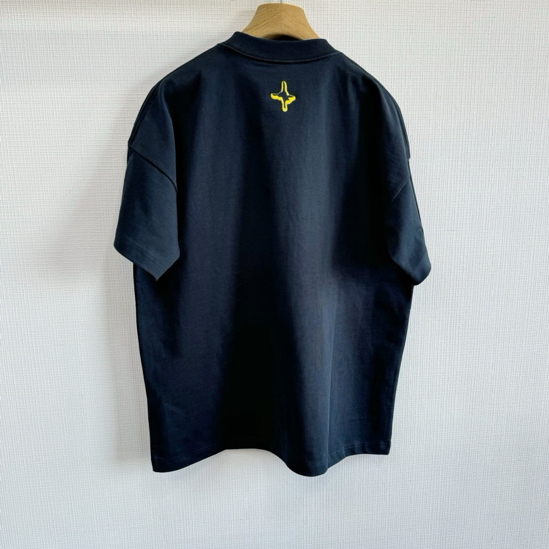 T-shirt CD AND LEWIS HAMILTON, coupe oversize Jersey de coton blanc