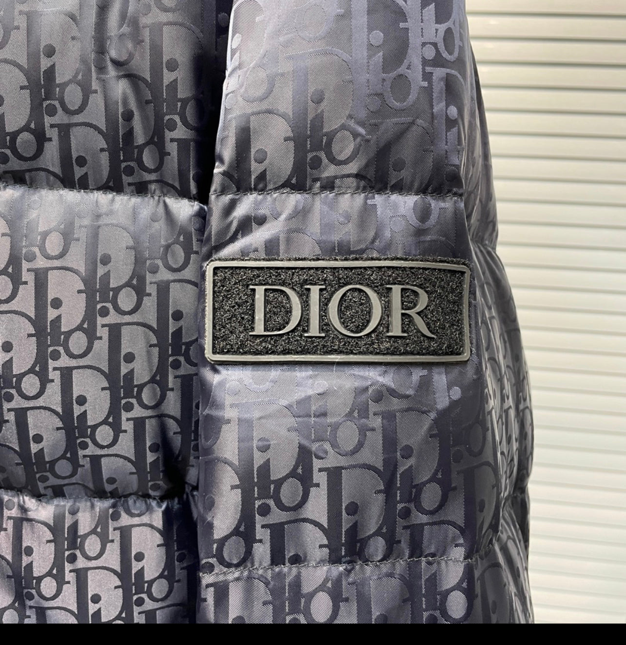 CD oblique black down jacket invoice 2023