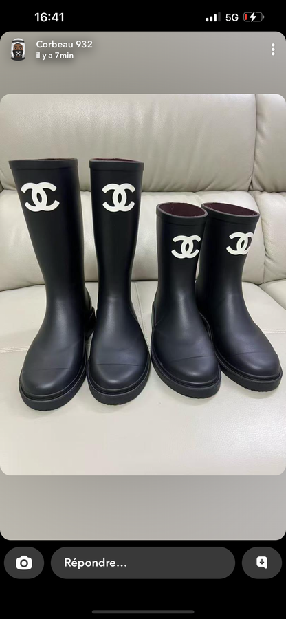 Bottes Chnl noir FEMME 10/10