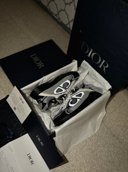 SNEAKERS B30 V3 VERSION BIEN LISSE GRIS BLANC RÉFLECTIVE RÉACTION CORRECTES   FACTURE PACKAGING COMPLET