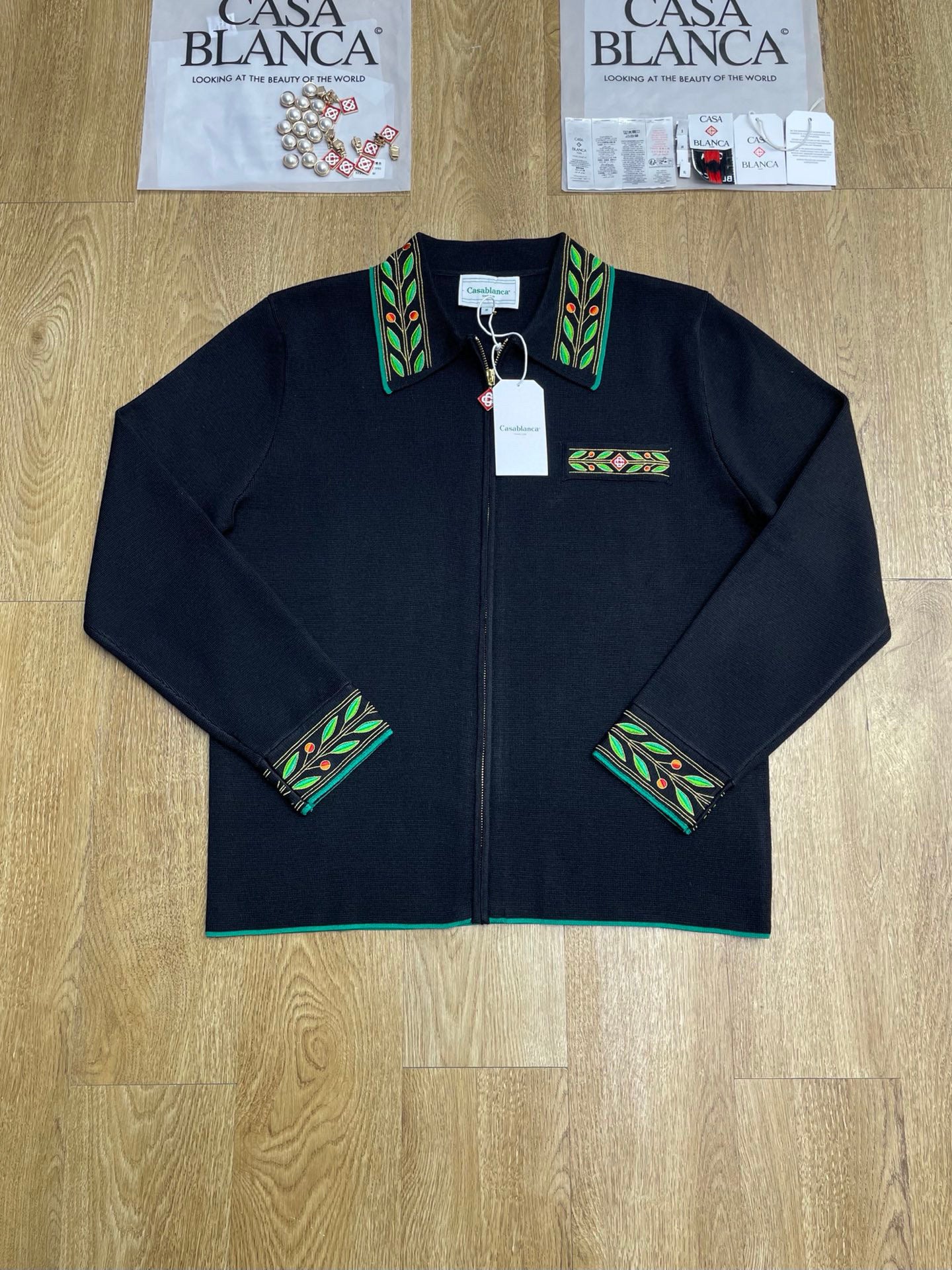 CASAB ENSEMBLE Cardigan - Noir