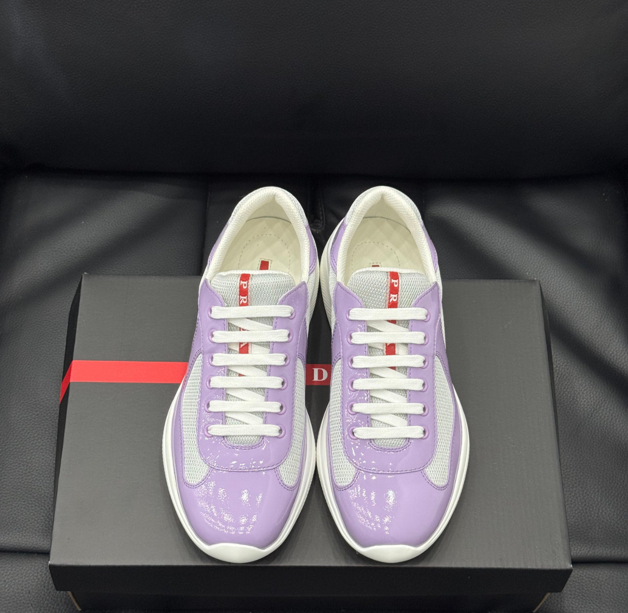 Sneakers Prd America ´ s Cup  lilas  tissu bike lisse 10/10 V3S