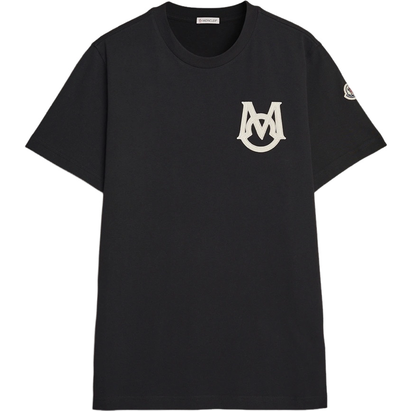 T-SHIRT EN COTON À MONOGRAMME MNCLR