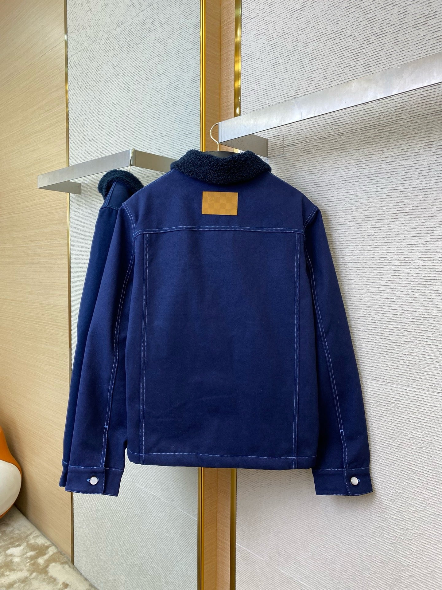 Wintery Workwear Denim Jacket