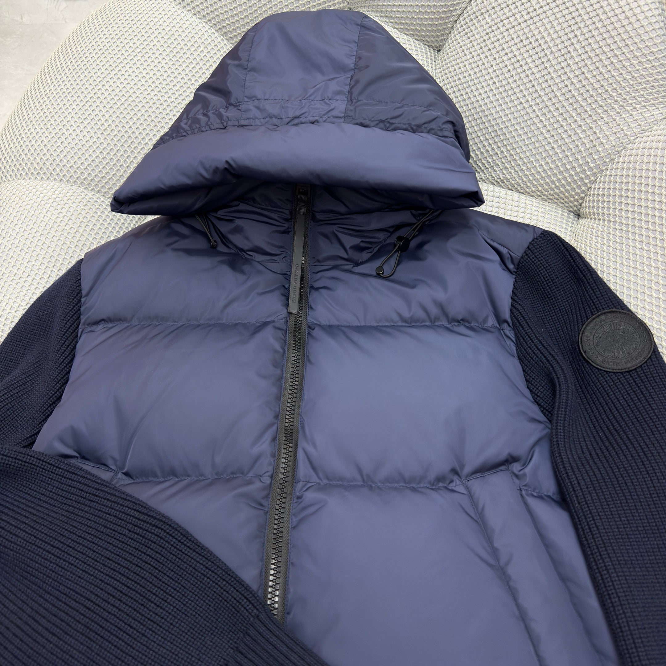 Canada veste matelassé à capuche 10/10 bleu nuit