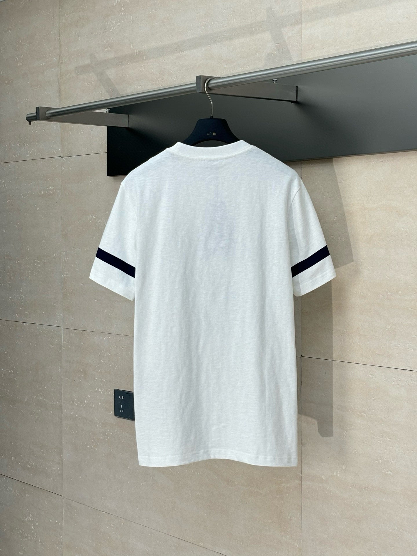 T-shirt CD AND LEWIS HAMILTON, coupe relax Jersey flammé de coton blanc