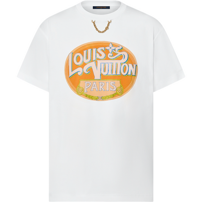 Tee-shirt à sceau de voyage Paris