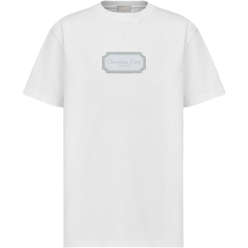 T-shirt CD Couture White coupe relax 📦🚚⚡️