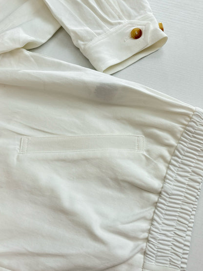 VESTE RALPH WHITE ZIPPÉ