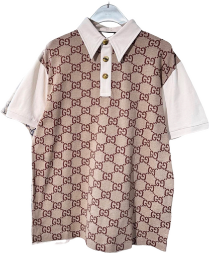 Polo Gg marron facture