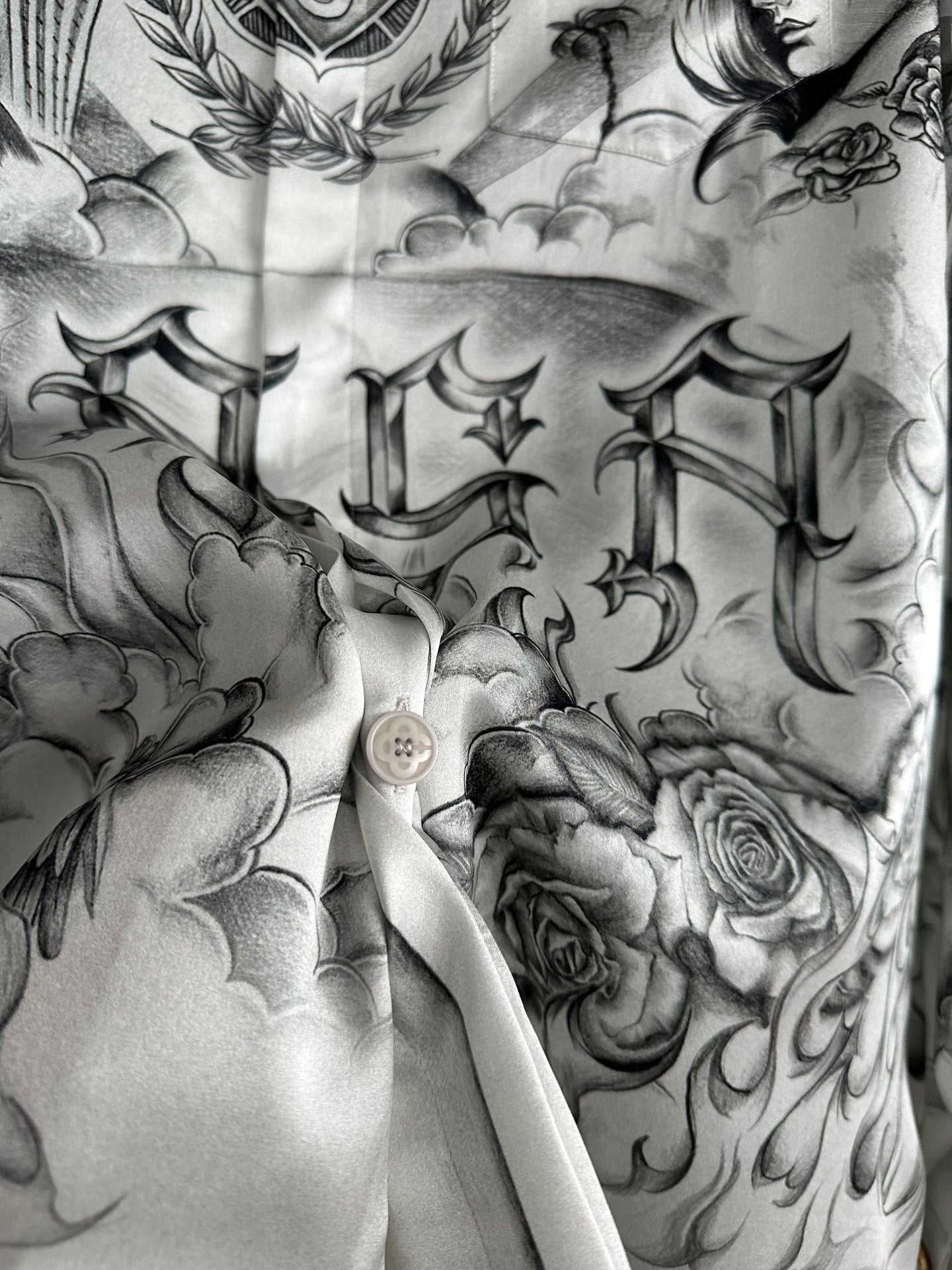 Chemise Casa manches longues tattoo