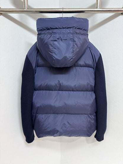 Canada veste matelassé à capuche 10/10 bleu nuit