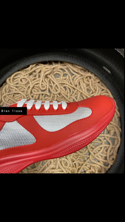 Sneakers Prd America ´ s Cup red Gomme & tissu bike