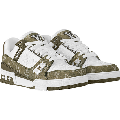 Sneakers Lv trainers kaki 2025 facture