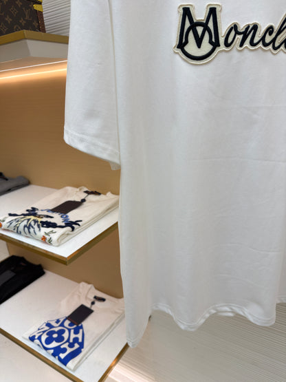 T Shirt Monclr logo brodé
