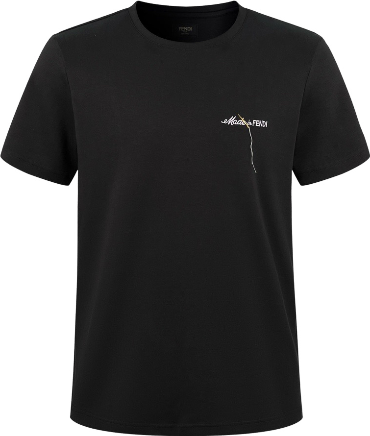 FF Black Cotton T-Shirt