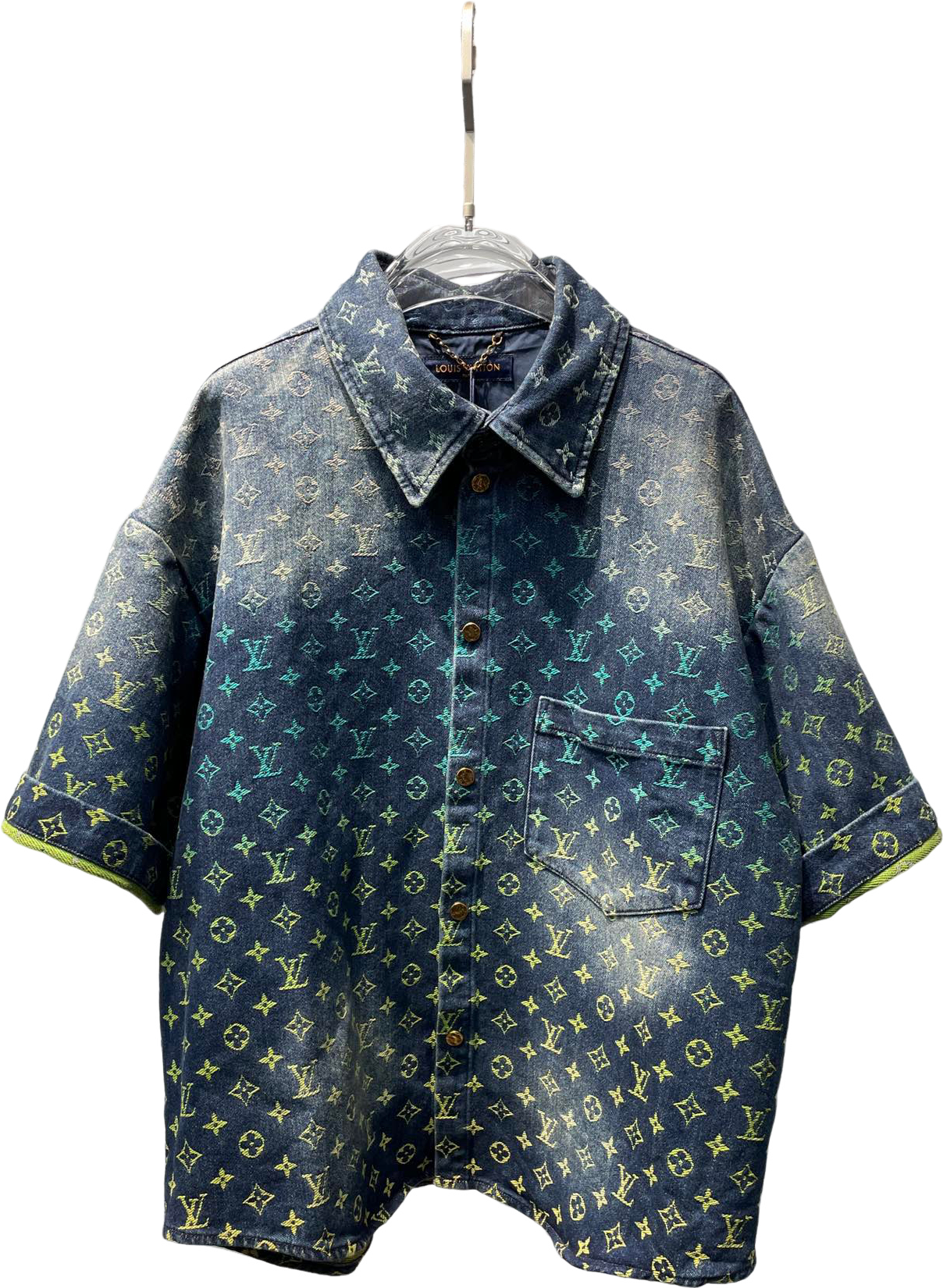 Lv denim shirt