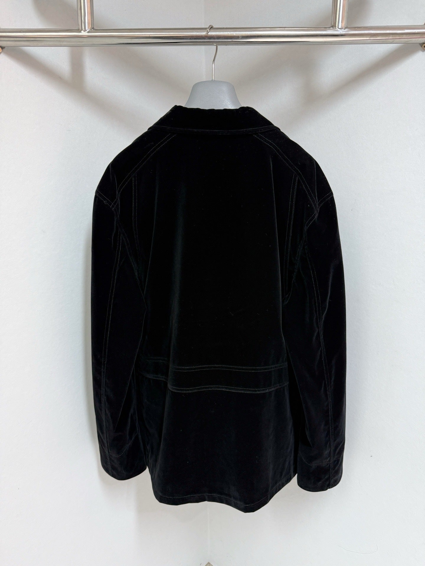 Prda Velvet Denim blouson