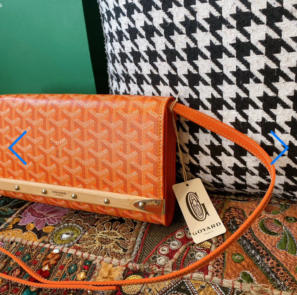 Étui monte Carlo mini orange  facture