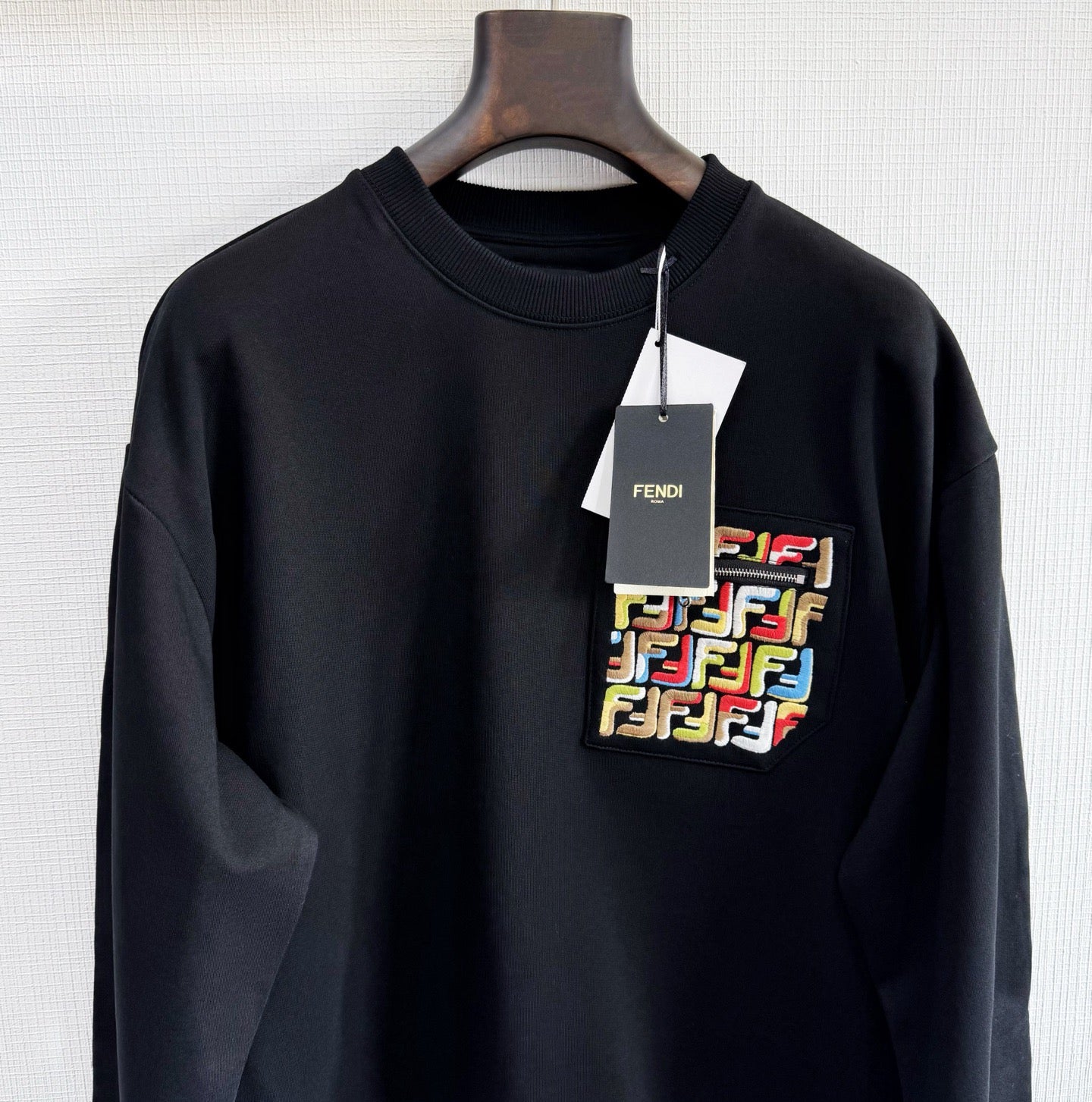 FF Sweat-shirt Lunar New Year en coton noir 10/10