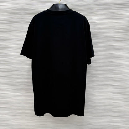 Tee-shirt à signature effet néon lv femme