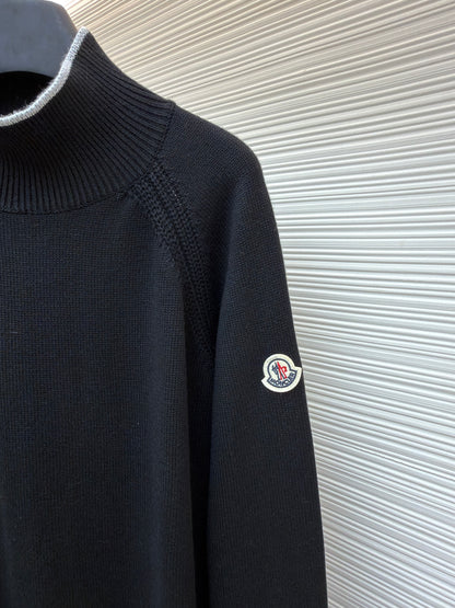 PULL MONCLR NOIR HOMME 10/10