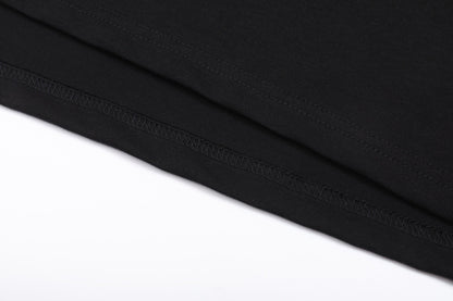T-shirt noir à logo ami de cœur noir
